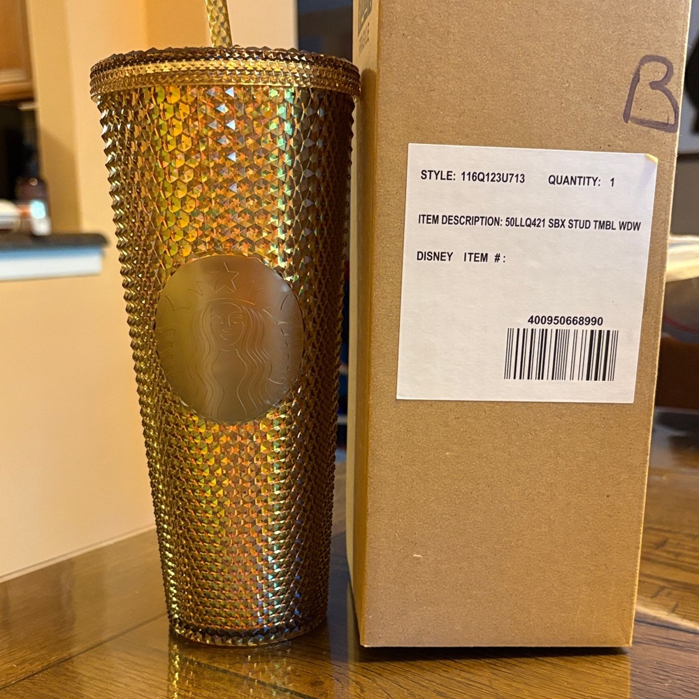 Starbucks Iridescent Gold Tumbler